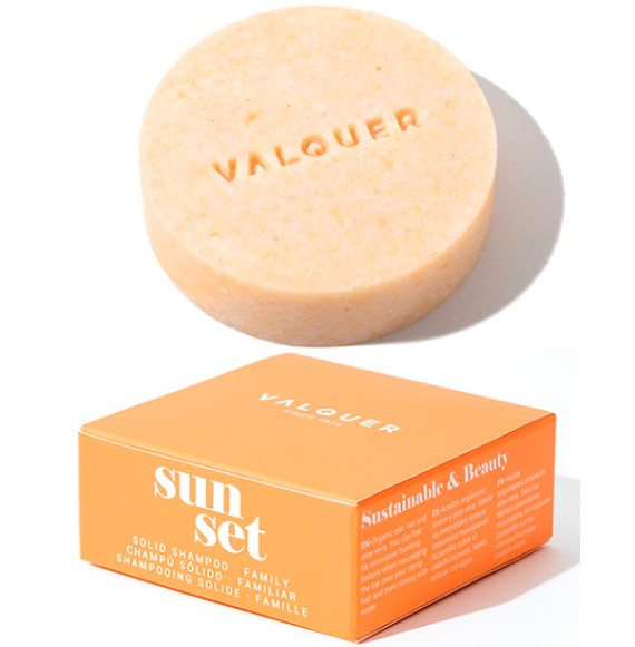 CHAMPU FAMILIAR SOLIDO SIN SULFATO SUNSET, VALQUER - CHAMPU FAMILIAR - COSMETICADESTELLOS.ES
