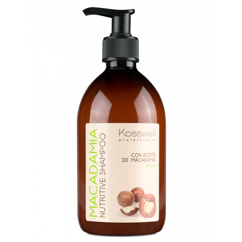 KOSSWELL NUTRITIVE SHAMPOO. CHAMPÚ DE MACADAMIA KOSSWELL NUTRITIVE SHAMPOO. CHAMPÚ DE MACADAMIA