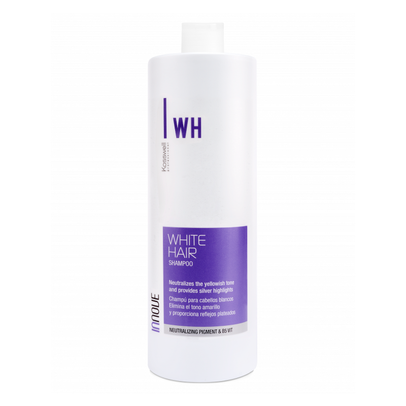 CHAMPU WHITE HAIR 1L, KOSSWELL