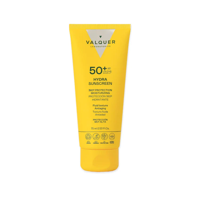 CREMA FACIAL SPF50+ HIDRATANTE Y ANTIEDAD, VALQUER - cosmeticadestellos.es