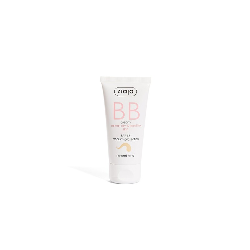 BB CREAM PIELES NORMALES, SECAS Y SENSIBLES, ZIAJA