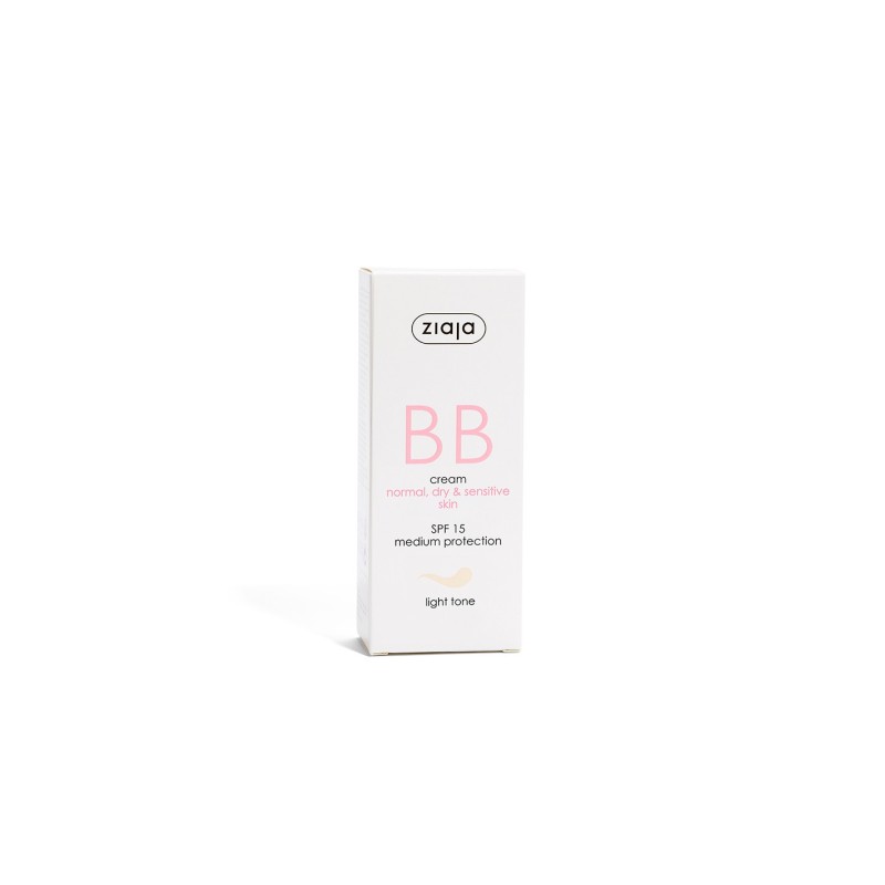 BB CREAM PIELES NORMALES, SECAS Y SENSIBLES, ZIAJA