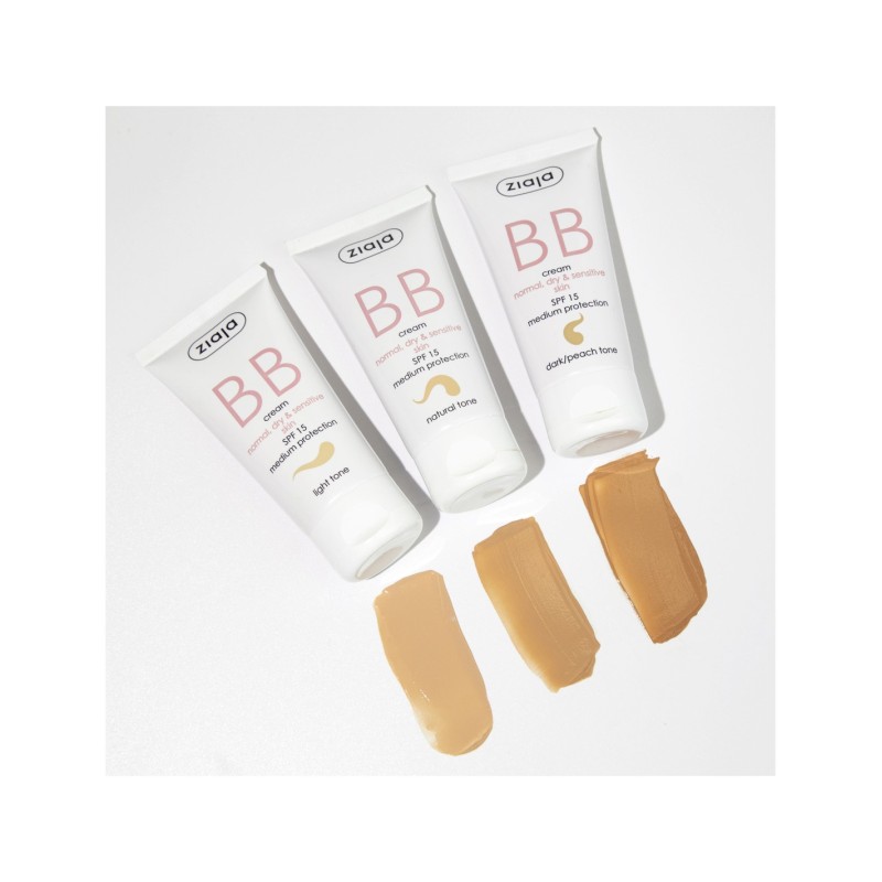 BB CREAM PIELES NORMALES, SECAS Y SENSIBLES TONO CLARO, ZIAJA