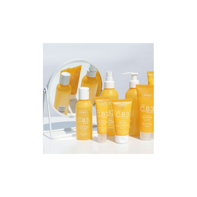 CREMA FACIAL DE DÍA VITAMINA C.B3 NIACINAMIDA, ZIAJA