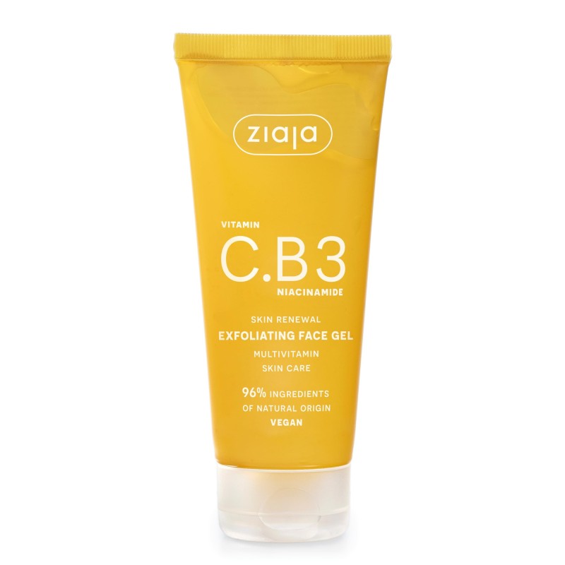 GEL EXFOLIANTE FACIAL VITAMINA C.B3 NIACINAMIDA, ZIAJA