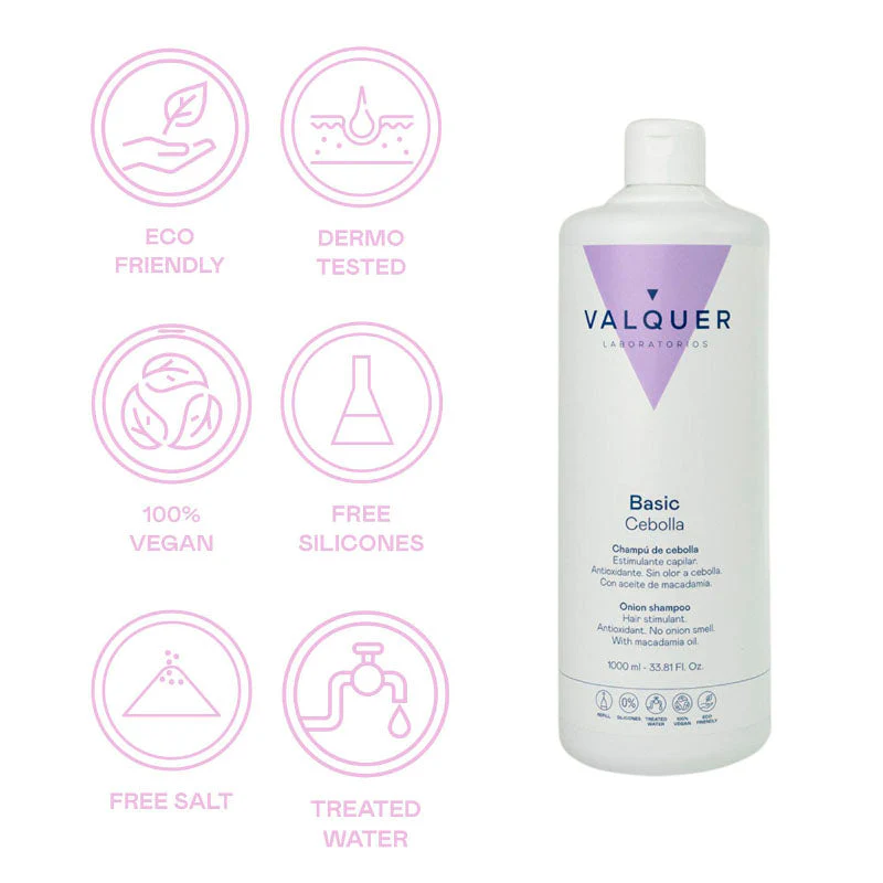 CHAMPÚ DE CEBOLLA, VALQUER