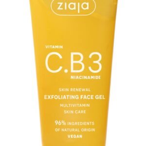 GEL EXFOLIANTE FACIAL VITAMINA C.B3 NIACINAMIDA, ZIAJA