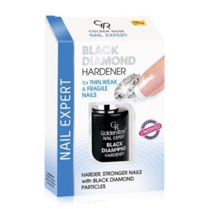 NAIL EXPERT BLACK DIAMOND HARDENER, GOLDEN ROSE